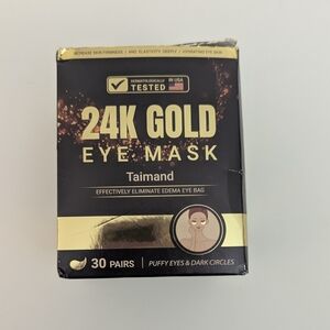 24K Gold Eye Mask